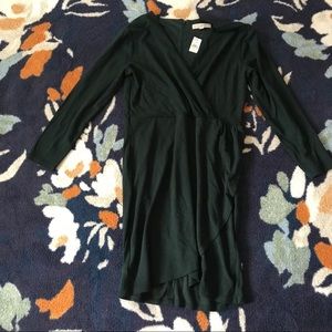 LOFT Hunter Green Dress